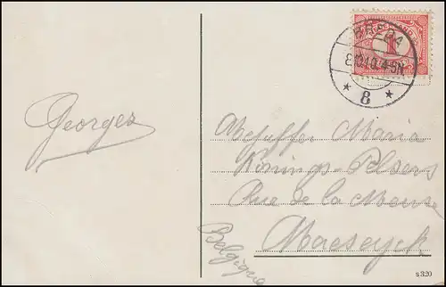 Pays-Bas AK La place de la gare de BREDA 8 - 8.10.110