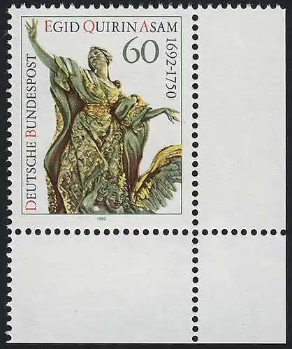 1624 Egid Quirin Asam ** Coin et r.