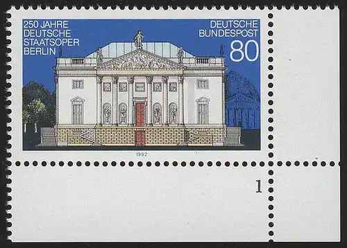 1625 Staatsoper ** FN1