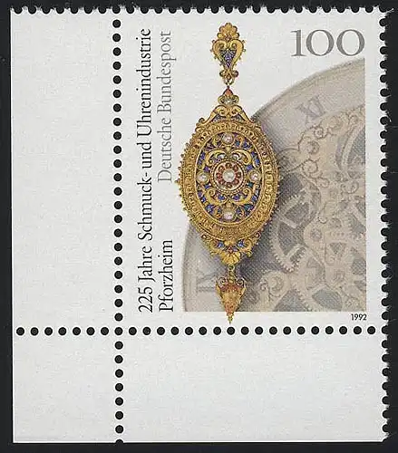 1628 Industrie des bijoux et des montres ** Coin et l.