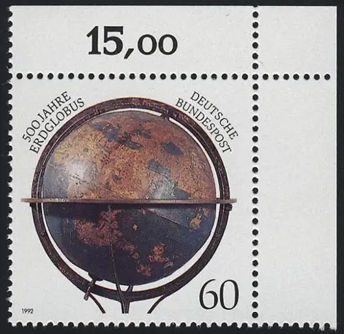 1627 Erdglobus ** Ecke o.r.