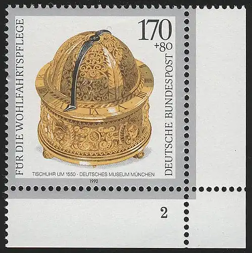 1635 Wofa Horloge de table 170+80 Pf ** FN2