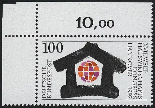 1620 Congrès mondial de l'économie domestique ** Coin o.l.