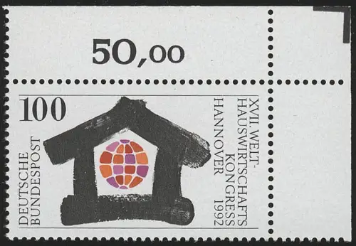 1620 Congrès mondial de l'économie domestique ** Coin o.r.