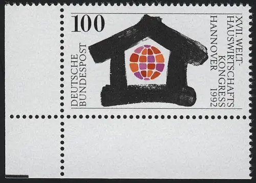 1620 Congrès mondial de l'économie domestique ** Coin et l.