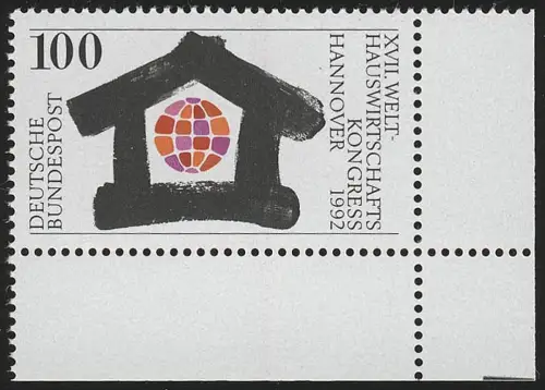 1620 Congrès mondial de l'économie domestique ** Coin et r.