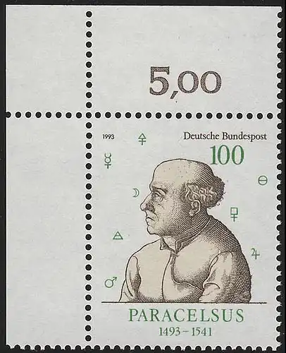 1704 Paracelsus ** Coin o.l.