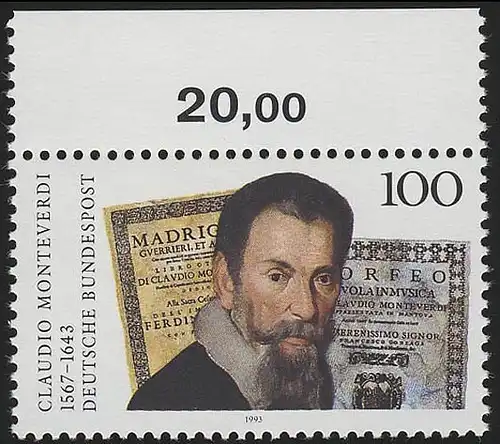 1705 Claudio Monteverdi ** Oberrand