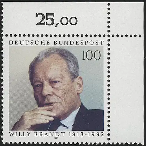 1706 Willy Brandt ** Coin o.r.