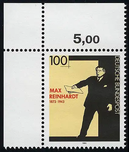 1703 Max Reinhardt ** Ecke o.l.