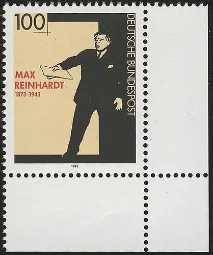 1703 Max Reinhardt ** Ecke u.r.