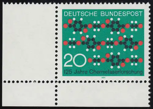 664 Chemiefaserforschung ** Ecke u.l.