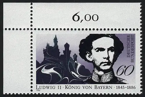 1281 Ludwig II de Bavière ** Coin o.l.
