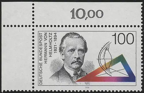 1752 Hermann von Helmholtz ** Ecke o.l.