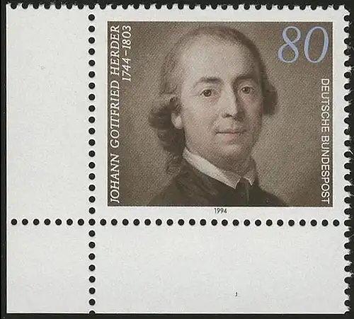 1747 Johann Gottfried Herder ** Ecke u.l.