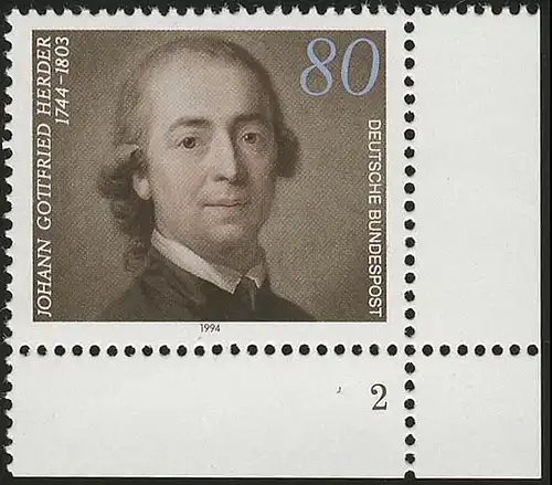 1747 Johann Gottfried Herder ** FN2