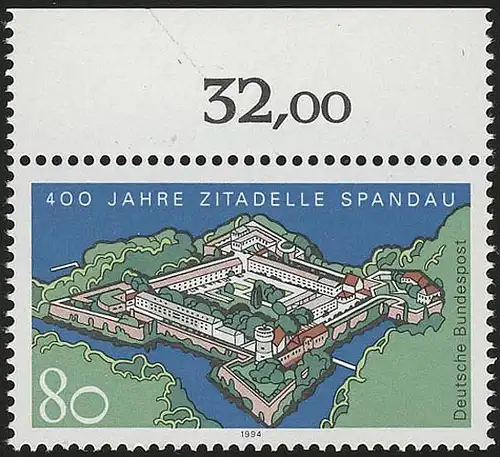 1739 Citadelle Spandau ** Oberrand