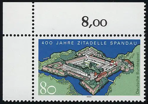 1739 Citadelle Spandau ** Coin o.l.