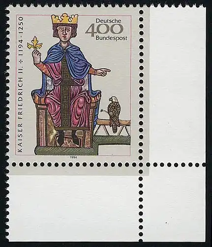 1738 Kaiser Friedrich II ** Coin et r.