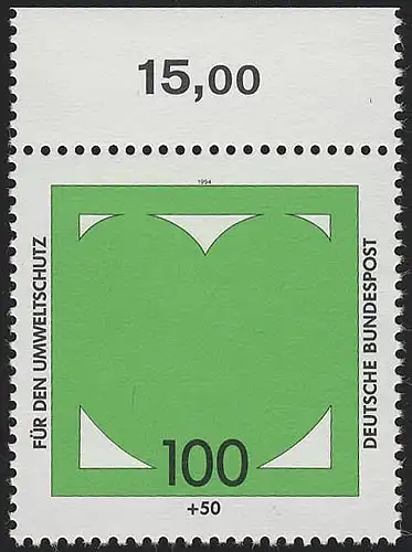 1737 Umweltschutz 1994 ** Oberrand