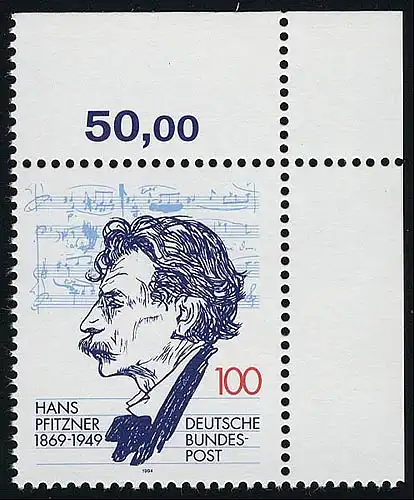 1736 Hans Pfitzner ** Coin o.r.