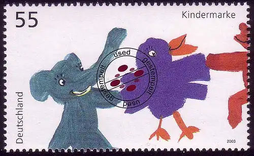 2360 Für uns Kinder 2003 aus Block 64 O