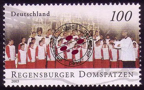 2320 Berühmte Knabenchöre 100 Cent aus Block 61 Domspatzen O