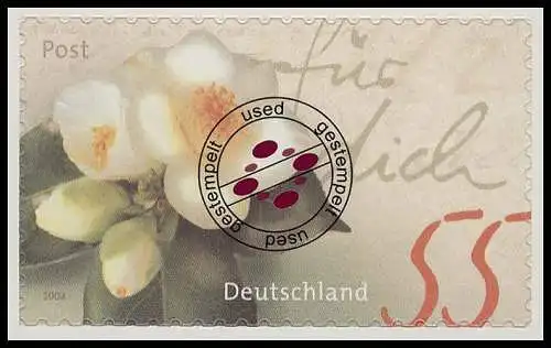 2416 Salut camélien autocollant en MH 55, O