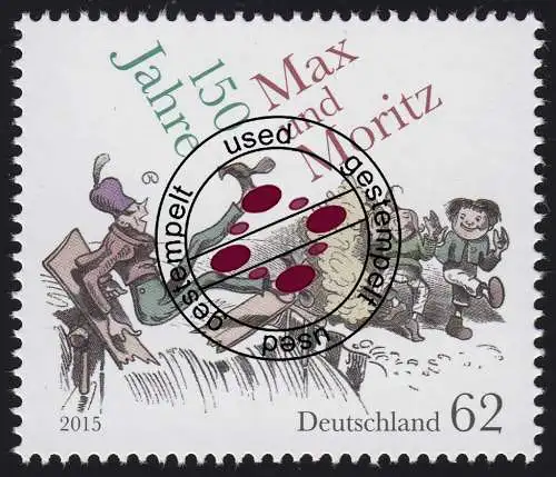 3146 Max und Moritz, gestempelt O