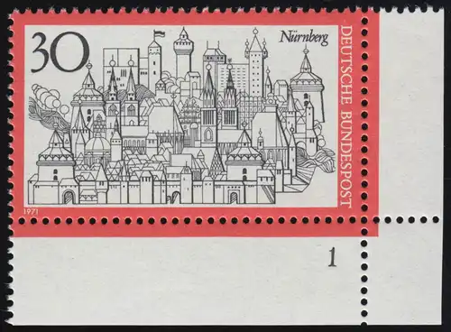 678 Fremdenverkehr Nürnberg ** FN1