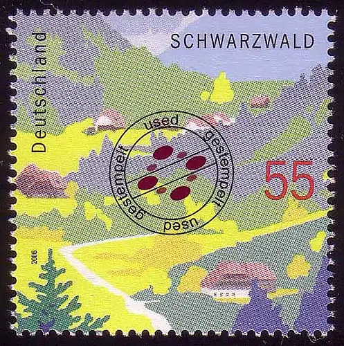 2554 Images de Allemagne Schwarzwald de Block 68 O