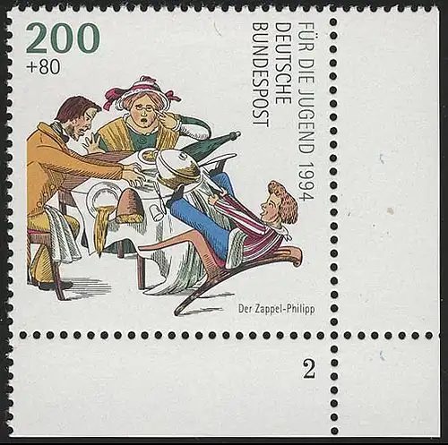 1730 Le philippe de Zappel 200+80 Pf ** FN2