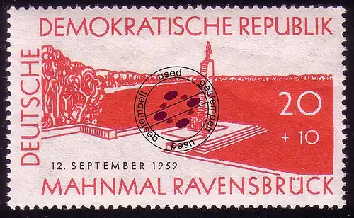 720 Inauguration du Mémorial Ravensbrück O