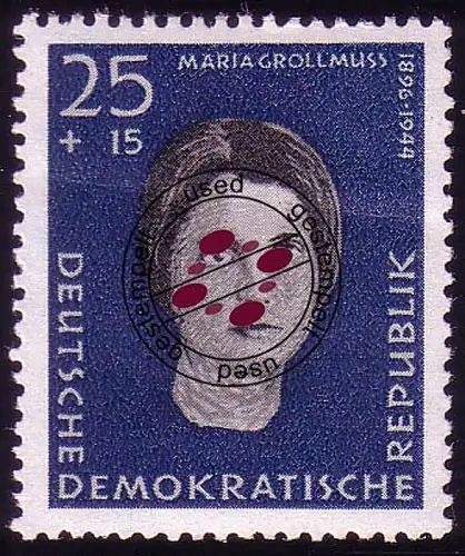 719 Mémorial de Ravensbrück Rrollmuss 25+15 Pf O