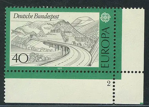 934 Europe 40 Pf Paysages ** FN2