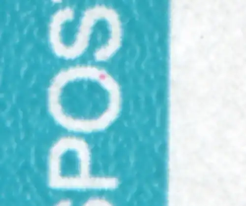 1732 Europe 80 Pf: coin et trois PLF sur la case 46: points et entailles, **