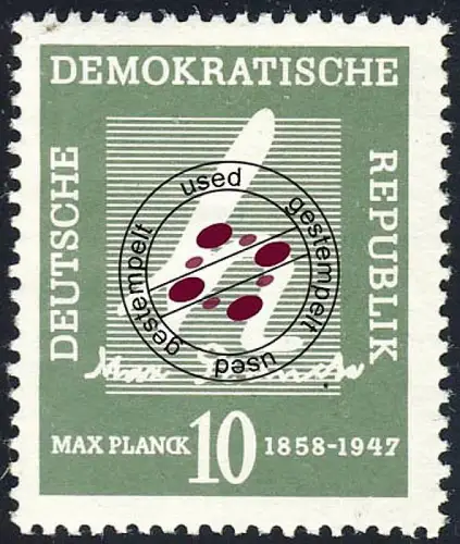 626 Max Planck 10 Pf O