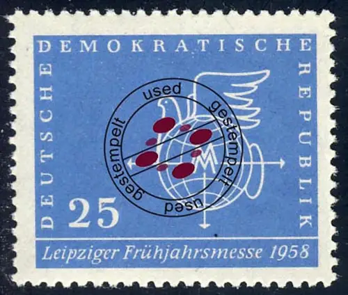 619 Leipziger Printemps 25 Pf O