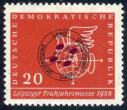 618 Leipziger Printemps 20 Pf O