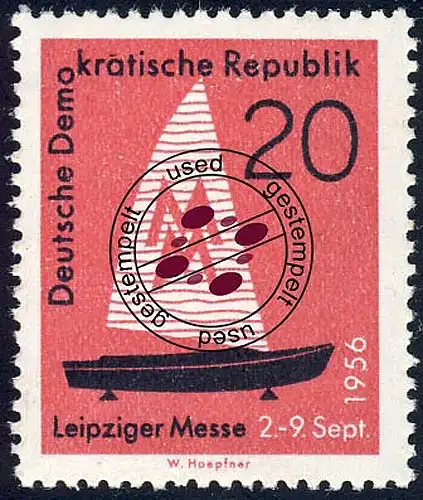 537 Leipziger Herbstmesse 20 Pf O
