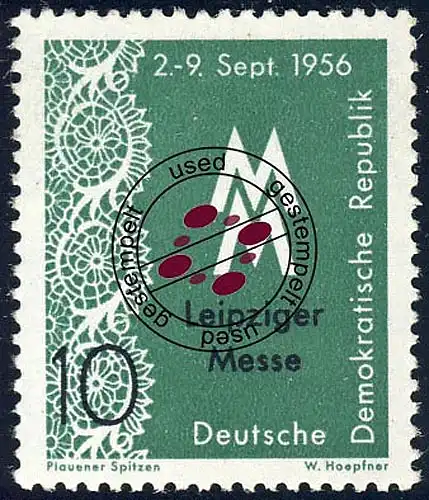 536 Leipziger Herbstmesse 10 Pf O