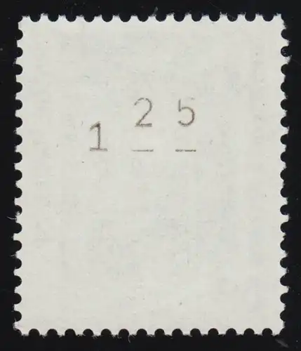 1342 SWK 80 - mit Justierfehler der Zählnummer 125, **