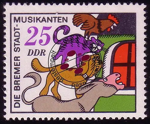 1721 Musicates de la ville de Bremer 25 Pf O