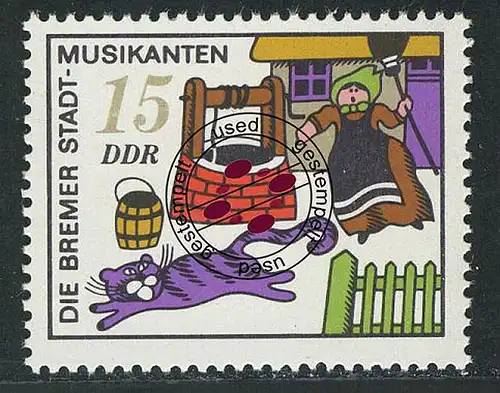 1719 Bremer Stadtmusikanten 15 Pf O