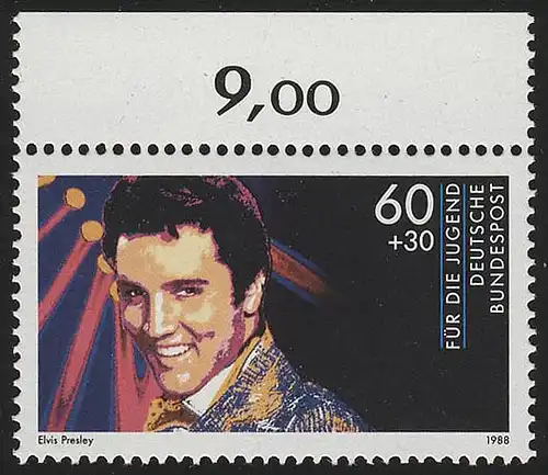1361 Musique rock Elvis Presley 60+30 Pf ** Oberrand