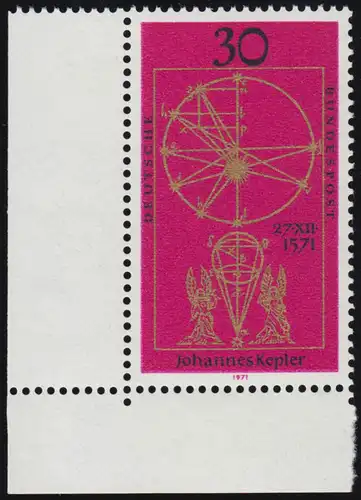 688 Johannes Kepler ** Coin et l.