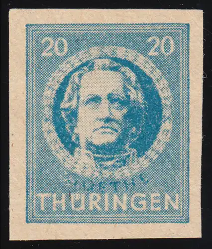 SBZ 98BYz2 marque libre 20 Pf, frais, **