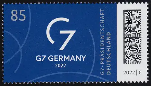 3694 G7 Germany, frais de port **