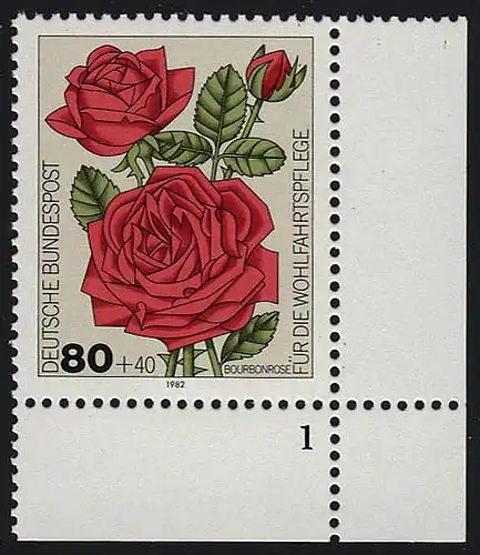 1152 Rose de jardin de bien-être 80+40 Pf ** FN1