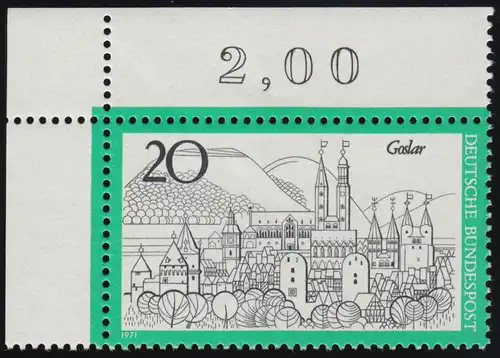 704 Tourisme Goslar ** Coin o.l.